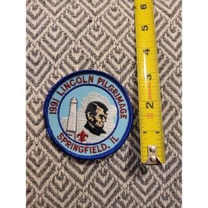 Vintage 1991 Boy Scouts Lincoln Pilgrimage Springfield Il Patch